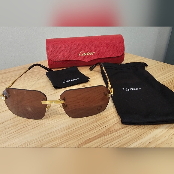 Cartier Classic C DE Cartier Motif Sunglasses - Picture 11 of 13